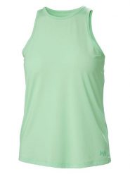 Helly Hansen Top funkcyjny "Siren Tank" w kolorze zielonym rozmiar: XL. Zielone topy Helly Hansen, xl, bez wzorów, z materiału, bez kołnierzyka, bez ramiączek. Za 88.02 zł.