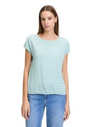 BETTY & CO Koszulka w kolorze błękitnym rozmiar: L. Niebieskie bluzki Betty & Co, l, bez wzorów, bez kołnierzyka, bez ramiączek. Za 77.95 zł.