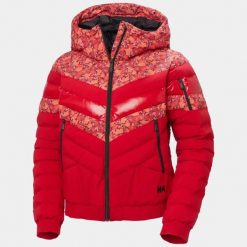 Damska kurtka narciarska Helly Hansen Imperial. Czerwone kurtki narciarskie Helly Hansen, l, bez wzorów, z materiału, bez kaptura, narciarskie. Za 1,117.00 zł.