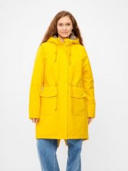 Derbe Parka w kolorze żółtym rozmiar: 42. Żółte parki Derbe, bez kaptura. Za 490.95 zł.