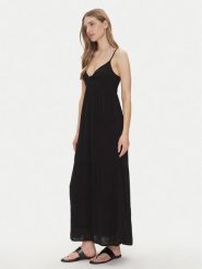 ONLY Sukienka letnia Chiara 15346832 Czarny Regular Fit. Czarne sukienki Only, na lato, l, bez wzorów, z wiskozy, bez kołnierzyka, bez ramiączek. Za 189.99 zł.