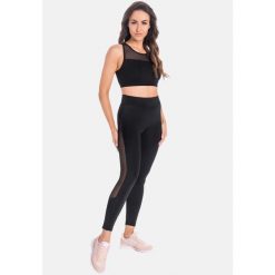 Legginsy na siłownię damskie Teyli Mappy. Czarne legginsy Teyli, xl, bez wzorów, z bawełny. Za 159.99 zł.