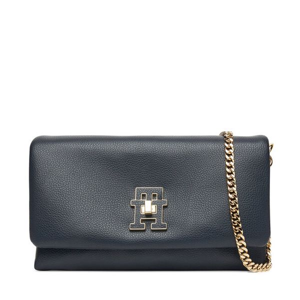 Torebka Tommy Hilfiger. Brązowe torebki klasyczne TOMMY HILFIGER, bez wzorów, bez dodatków. Za 429.99 zł.