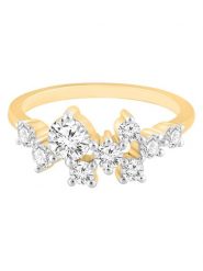 Diamonds lab grown Złoty pierścionek z diamentami rozmiar: 50. Żółte pierścionki Diamonds lab grown, z diamentem, złote. Za 2,914.99 zł.