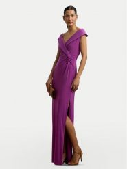 LAUREN RALPH LAUREN Sukienka wieczorowa 253863940025 Fioletowy Slim Fit. Fioletowe sukienki Lauren Ralph Lauren, bez wzorów, z syntetyku, wizytowe, bez kołnierzyka, bez ramiączek. Za 1,199.00 zł.