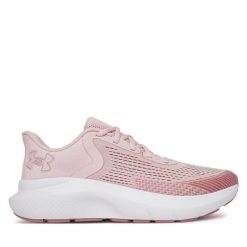 Buty do biegania Under Armour. Czerwone obuwie sportowe Under Armour, bez zapięcia, do biegania. Za 269.99 zł.