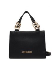 LOVE MOSCHINO Torebka JC4006PP1OLB0000 Czarny. Czarne torebki klasyczne Love Moschino, bez wzorów, ze skóry, bez dodatków. Za 939.99 zł.
