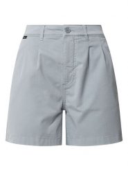 Pepe Jeans Szorty chino "Vania" - Regular fit - w kolorze niebieskoszarym rozmiar: XL. Niebieskie szorty Pepe Jeans, z aplikacjami, z jeansu. Za 176.08 zł.