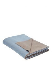 LIEBESKIND BERLIN Wełniany szal w kolorze błękitno-szarym - 240 x 50 cm rozmiar: onesize. Niebieskie szaliki Liebeskind Berlin, bez wzorów, z materiału. Za 347.81 zł.