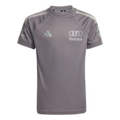 Koszulka Audi Revolut F1 Team Driver Replica. Szare bluzki Adidas, bez wzorów, sportowe, bez kołnierzyka, bez ramiączek. Za 279.00 zł.