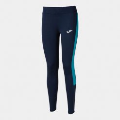 Legginsy do biegania damskie Joma Eco championship długie. Niebieskie legginsy Joma, l, bez wzorów, długie. Za 228.10 zł.