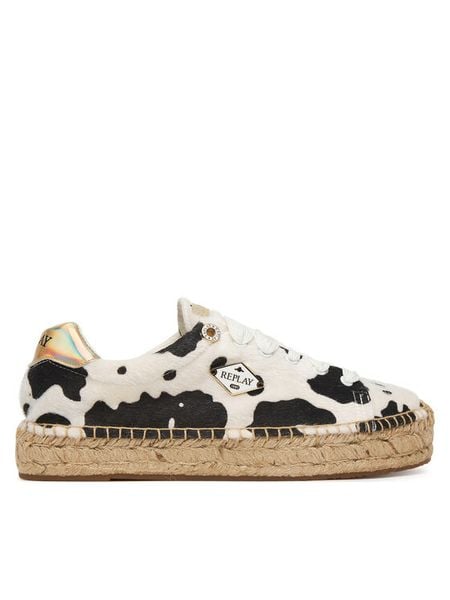 REPLAY Espadryle GWF22 .000.C0099T Kolorowy. Espadryle Replay, bez wzorów, z materiału, bez obcasa, bez zapięcia. Za 244.99 zł.
