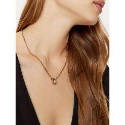 Naszyjnik BOSS. Żółte naszyjniki Boss, złote. Za 309.99 zł.