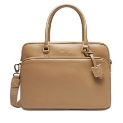 Torba na laptopa Nine West. Brązowe torby na laptopa Nine West, bez wzorów. Za 249.99 zł.