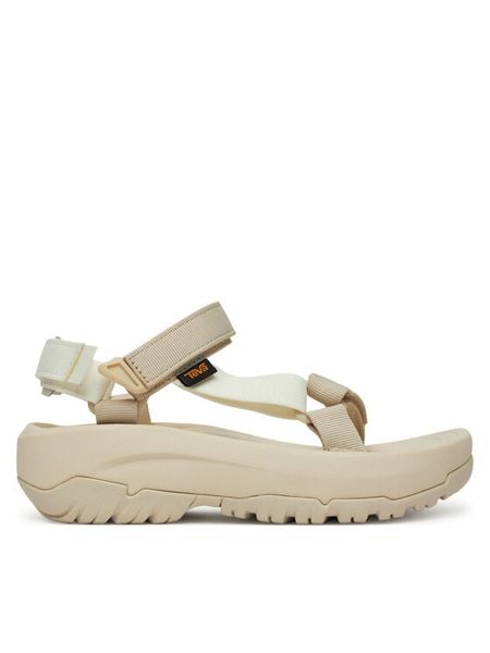 Teva Sandały Hurricane XLT2 Ampsole 1131270 Écru. Białe sandały Teva, bez wzorów, z materiału, bez obcasa, bez zapięcia. Za 272.99 zł.