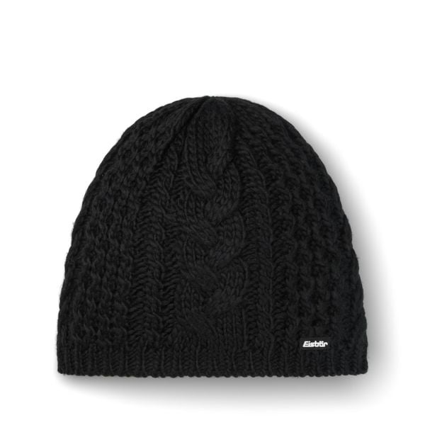 Czapka Eisbar Afra MÜ. Czarne czapki Eisbar, bez wzorów, z materiału. Za 127.00 zł.
