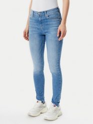 Tommy Jeans Jeansy Nora DW0DW20585 Niebieski Skinny Fit. Niebieskie jeansy Tommy Jeans, bez wzorów. Za 269.99 zł.