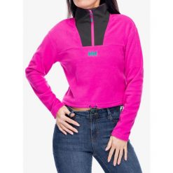 Bluza damska Helly Hansen Daybreaker Cropped Fleece. Czerwone bluzy Helly Hansen, l, bez wzorów, bez kaptura. Za 202.99 zł.