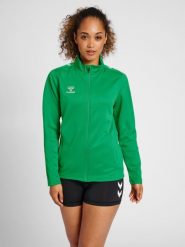 Bluza sportowa damska Hummel half zip Core XK. Zielone bluzy Hummel, xs, bez wzorów, z dresówki, bez kaptura. Za 181.50 zł.