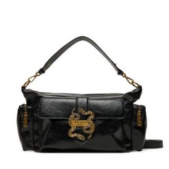 Torebka Just Cavalli. Czarne torebki klasyczne Just Cavalli, bez wzorów, bez dodatków. Za 809.99 zł.