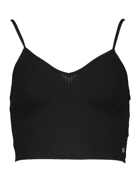 Roxy Top "Brami 2" w kolorze czarnym rozmiar: XS. Czarne topy Roxy, xs, bez wzorów, bez kołnierzyka, bez ramiączek. Za 85.95 zł.