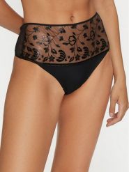 Chantelle Stringi Philter C22CG5 Czarny. Czarne stringi Chantelle, bez wzorów, z syntetyku. Za 89.99 zł.