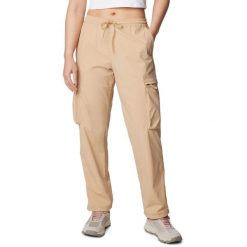 Spodnie turystyczne damskie Columbia Boundless Trek Cargo Pant. Brązowe spodnie sportowe Columbia, s, bez wzorów, z elastanu, trekkingowe. Za 329.00 zł.