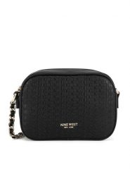 Nine West Torebka LDA6766A Czarny. Czarne listonoszki Nine West, bez wzorów, z tworzywa sztucznego, bez dodatków. Za 159.99 zł.