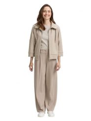 Tom Tailor Bluza w kolorze beżowym rozmiar: XXL. Brązowe bluzy sportowe Tom Tailor, xxl, bez wzorów, bez kaptura. Za 109.78 zł.