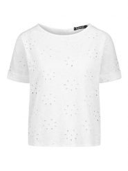 Sublevel Bluzka w kolorze białym rozmiar: L/XL. Białe bluzki Sublevel, l, bez wzorów, z bawełny, bez kołnierzyka, bez ramiączek. Za 92.42 zł.