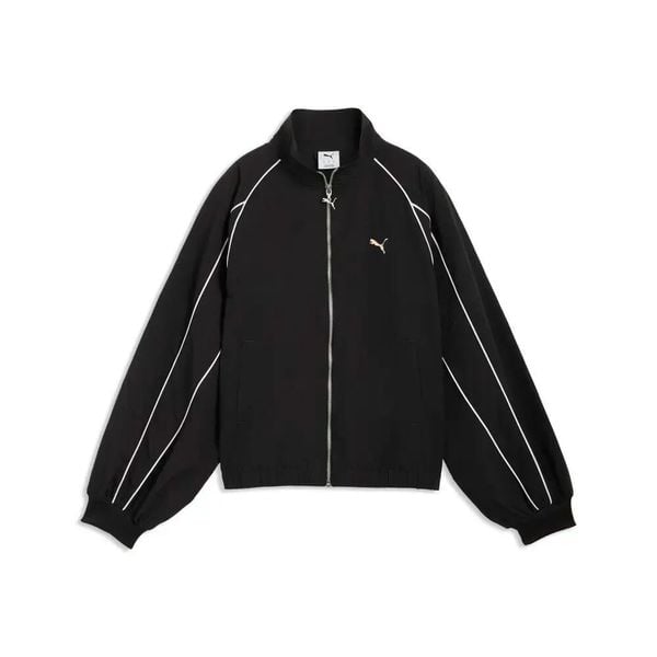 Damska bluza dresowa Puma. Czarne bluzy Puma, m, bez wzorów, z dresówki, bez kaptura. Za 323.50 zł.