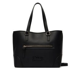Torebka Guess. Czarne torebki klasyczne Guess, z aplikacjami, bez dodatków. Za 324.99 zł.