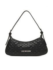 LOVE MOSCHINO Torebka JC4142PP0NLA000B Czarny. Czarne torebki klasyczne Love Moschino, bez wzorów, ze skóry, bez dodatków. Za 549.99 zł.