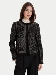 Morgan Marynarka 252-VCLIKY Czarny. Czarne marynarki i żakiety Morgan, bez wzorów, z syntetyku. Za 549.99 zł.