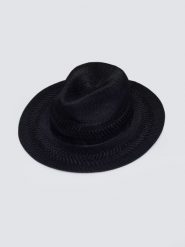 Kapelusz damski czarny Safari 906. Czarne kapelusze Big Star, bez wzorów. Za 99.99 zł.
