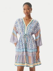 Hale Bob Sukienka letnia Theia 62NT650A Kolorowy Relaxed Fit. Sukienki Hale bob, na lato, l, bez wzorów, z wiskozy, bez kołnierzyka, bez ramiączek. Za 1,389.00 zł.