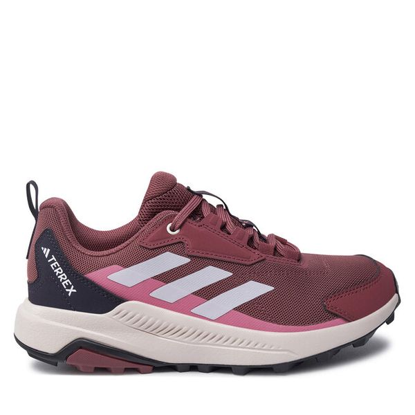 Trekkingi adidas. Czerwone obuwie sportowe Adidas, bez zapięcia, trekkingowe, Adidas Terrex. Za 299.99 zł.