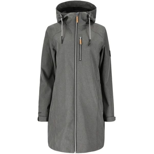 Wodoodporna parka dla kobiet Whistler Thora. Czarne parki Whistler, z materiału, eleganckie, bez kaptura. Za 305.00 zł.