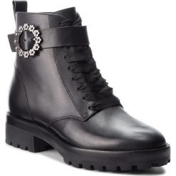 Botki MICHAEL MICHAEL KORS - Ryder Ankle 40T8RYFB5L Black. Czarne botki MICHAEL Michael Kors, z aplikacjami, ze skóry ekologicznej, bez obcasa, na obcasie, bez zapięcia. W wyprzedaży za 689.00 zł.