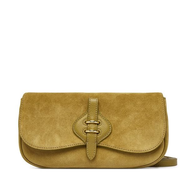 Torebka Coccinelle. Zielone listonoszki Coccinelle, bez wzorów, bez dodatków. Za 889.99 zł.