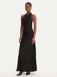 BARDOT Sukienka wieczorowa Similina Halter Maxi 59919DB Czarny Regular Fit. Czarne sukienki Bardot, bez wzorów, z syntetyku, wizytowe, bez kołnierzyka, bez ramiączek, maxi. Za 549.99 zł.