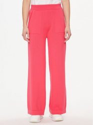 United Colors Of Benetton Spodnie dresowe 1294DF009 Różowy Relaxed Fit. Czerwone spodnie dresowe United Colors of Benetton, m, bez wzorów, z bawełny. Za 179.99 zł.