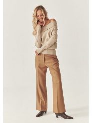 TATUUM Sweter "Luisa" w kolorze beżowym rozmiar: XL. Brązowe swetry Tatuum, xl, bez wzorów, bez ramiączek. Za 127.65 zł.