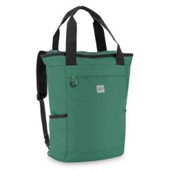 Plecaki miejski torba 2w1 Spokey Osaka. Zielone torby na ramię Spokey, bez wzorów, z materiału, sportowe, na ramię, bez dodatków. Za 73.99 zł.