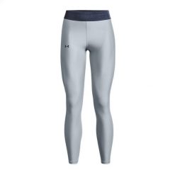 Legginsy sportowe damskie Under Armour Branded WB. Niebieskie bielizna sportowa Under Armour, xs, bez wzorów, z tkaniny. Za 99.99 zł.