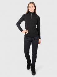 Brunotti Spodnie softshellowe "Tresenta" w kolorze czarnym rozmiar: XL. Czarne spodnie dresowe Brunotti, m, bez wzorów, outdoorowe. Za 193.70 zł.