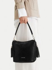 Lasocki Torebka CEO-LSK-X-008-09 Czarny. Czarne torebki klasyczne Lasocki, bez wzorów, z materiału, bez dodatków. Za 169.99 zł.