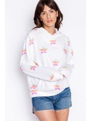 PJ Salvage Bluza w kolorze białym rozmiar: XL. Białe bluzy PJ Salvage, xl, bez wzorów, z kapturem. Za 100.99 zł.