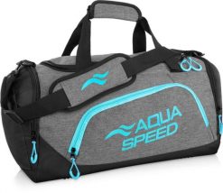 Torba sportowa pływacka na ramię 35l Aqua Speed. Czarne torby na ramię Aqua-Speed, bez wzorów, z poliesteru, klasyczne, na ramię, bez dodatków. Za 129.99 zł.