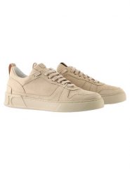 Högl Skórzane sneakersy "Mac" w kolorze beżowym rozmiar: 41. Brązowe trampki Högl, bez wzorów, bez zapięcia. Za 356.61 zł.